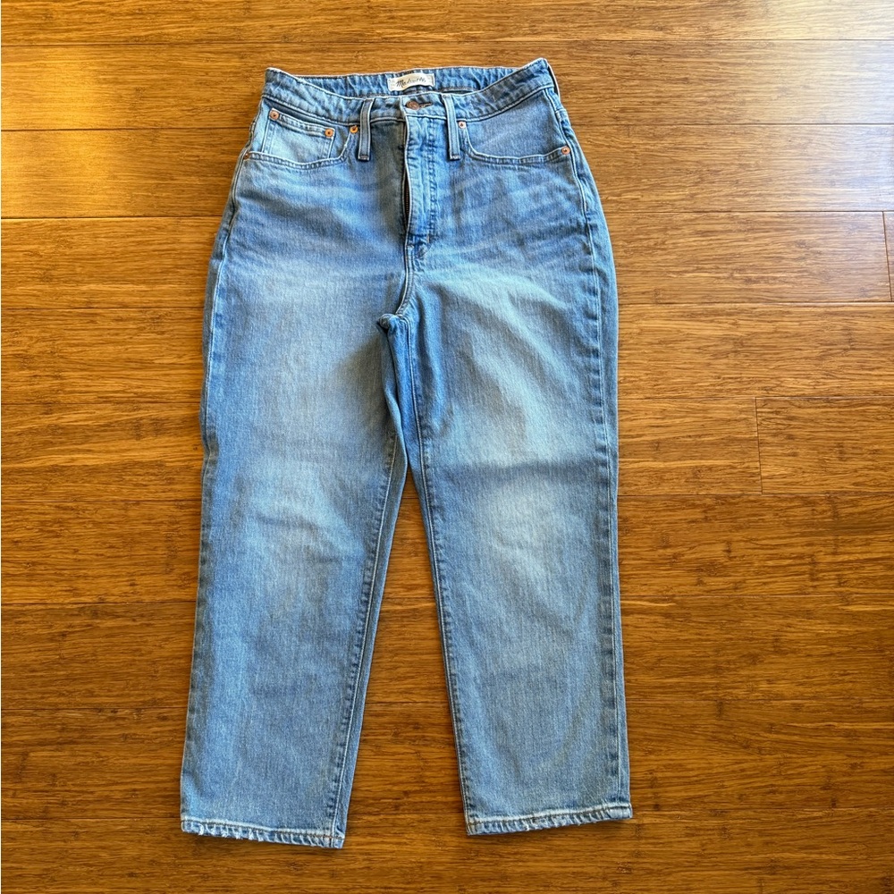 MADEWELL Petite Curvy Classic Straight Jeans